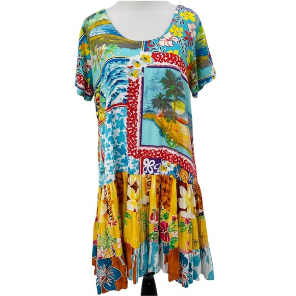 Jams World Dresses Jams World Size S Small Island Magic Tunic Dress